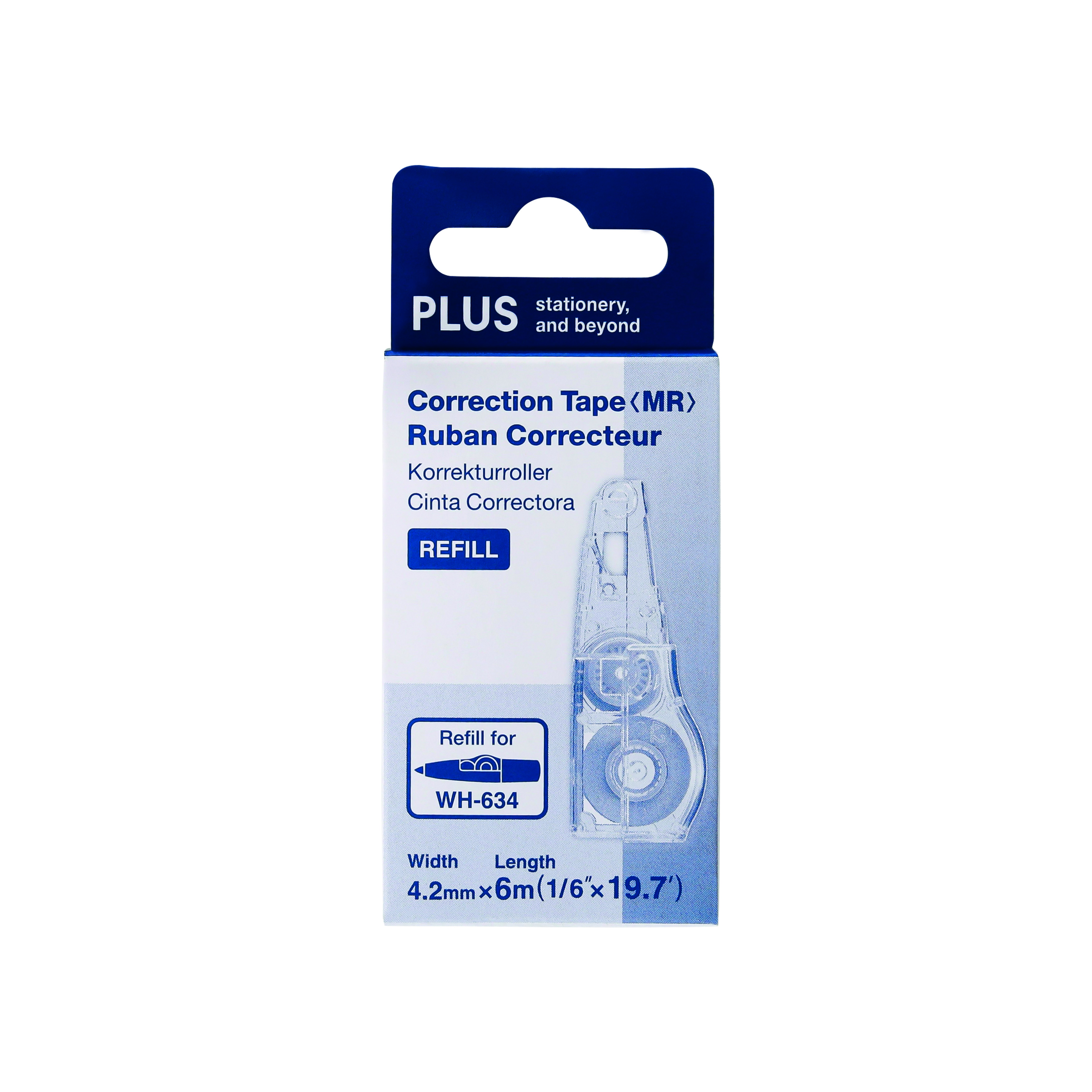 Nachfüller Korrekturroller Stiftform