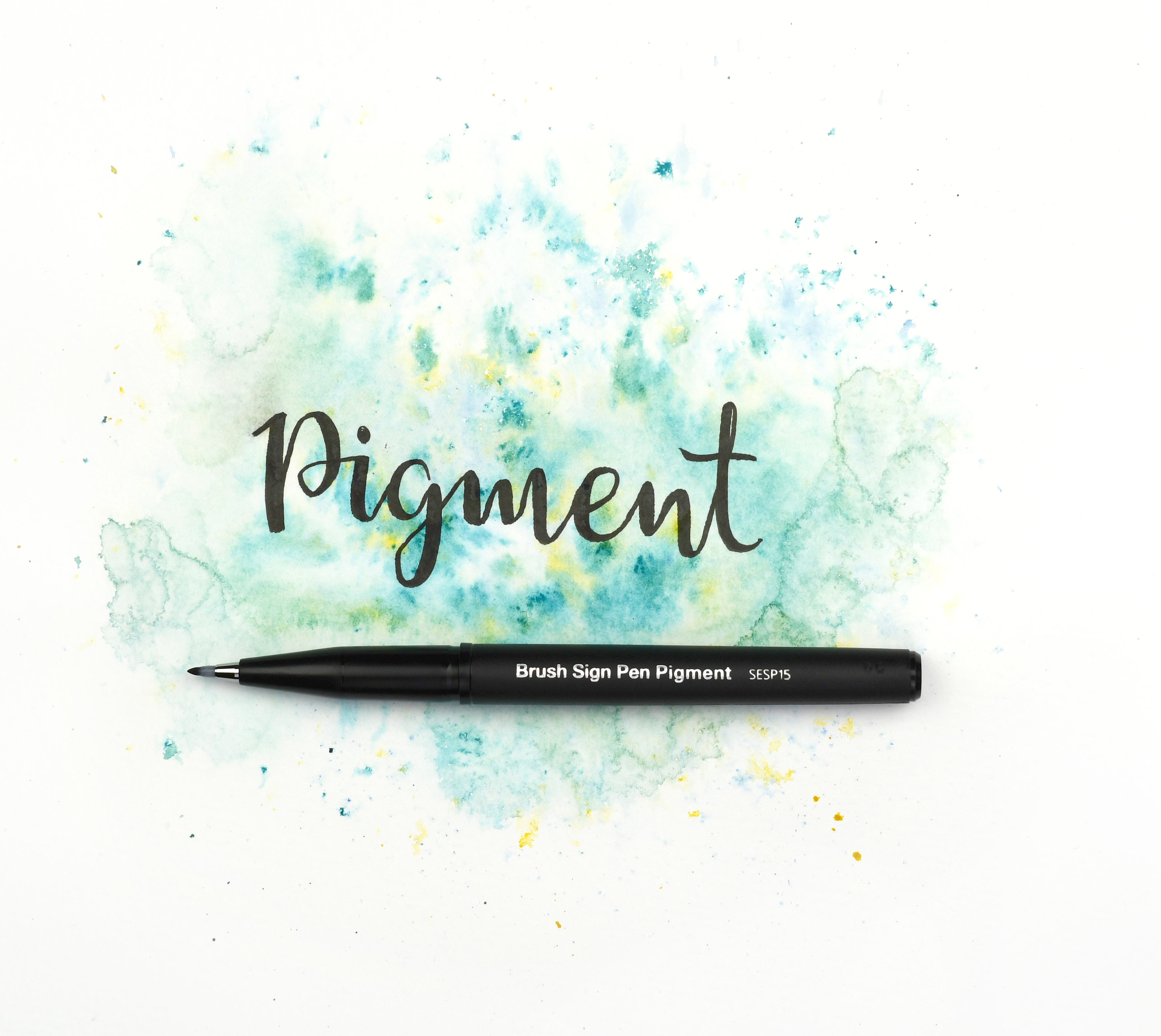 Brush Sign Pen Pigment - Black Pigment Edition