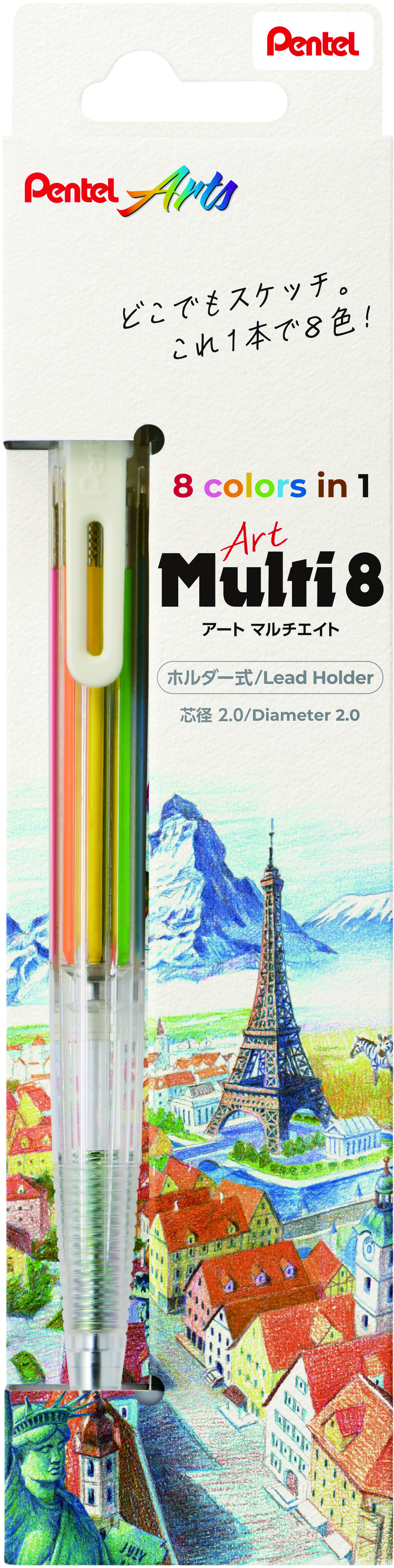 Art Multi8 Mehrfarb-Zeichenstift 