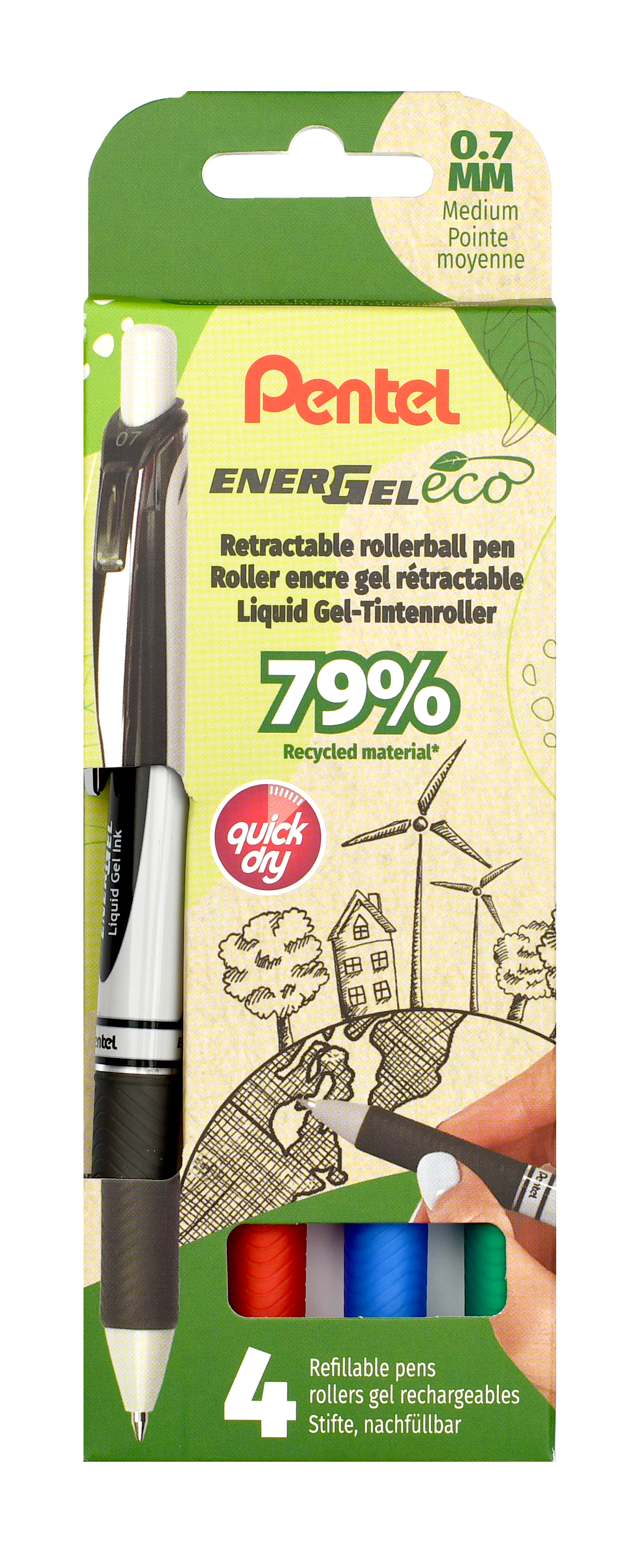 Gelschreiber Set EnerGel Eco
