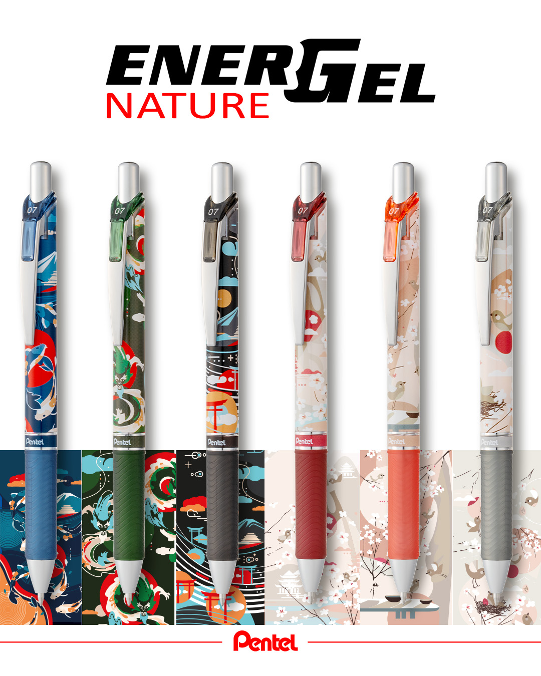 Gelschreiber EnerGel "Nature" Ltd.